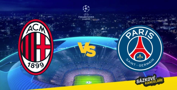 AC Milán vs Paris SG: Liga mistrů, preview a tip na sázení